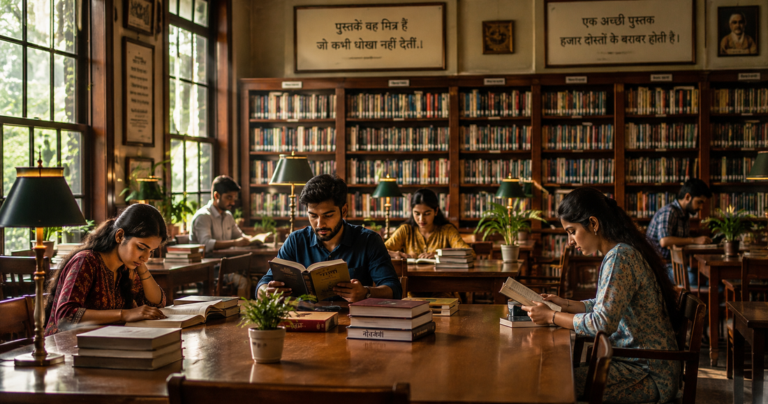 आज के तनाव भरे समय में किताबें अब भी सबसे शांत साथी हैं